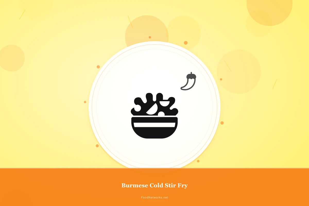Why This Burmese Cold Stir Fry Recipe Works