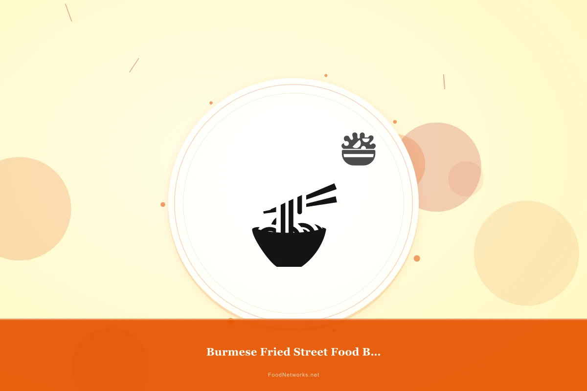 Why This Burmese Fried Street Food Bowl Recipe Works