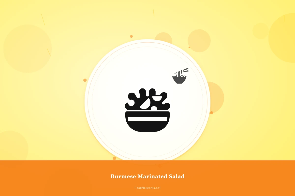 Why This Burmese Marinated Salad Recipe Works
