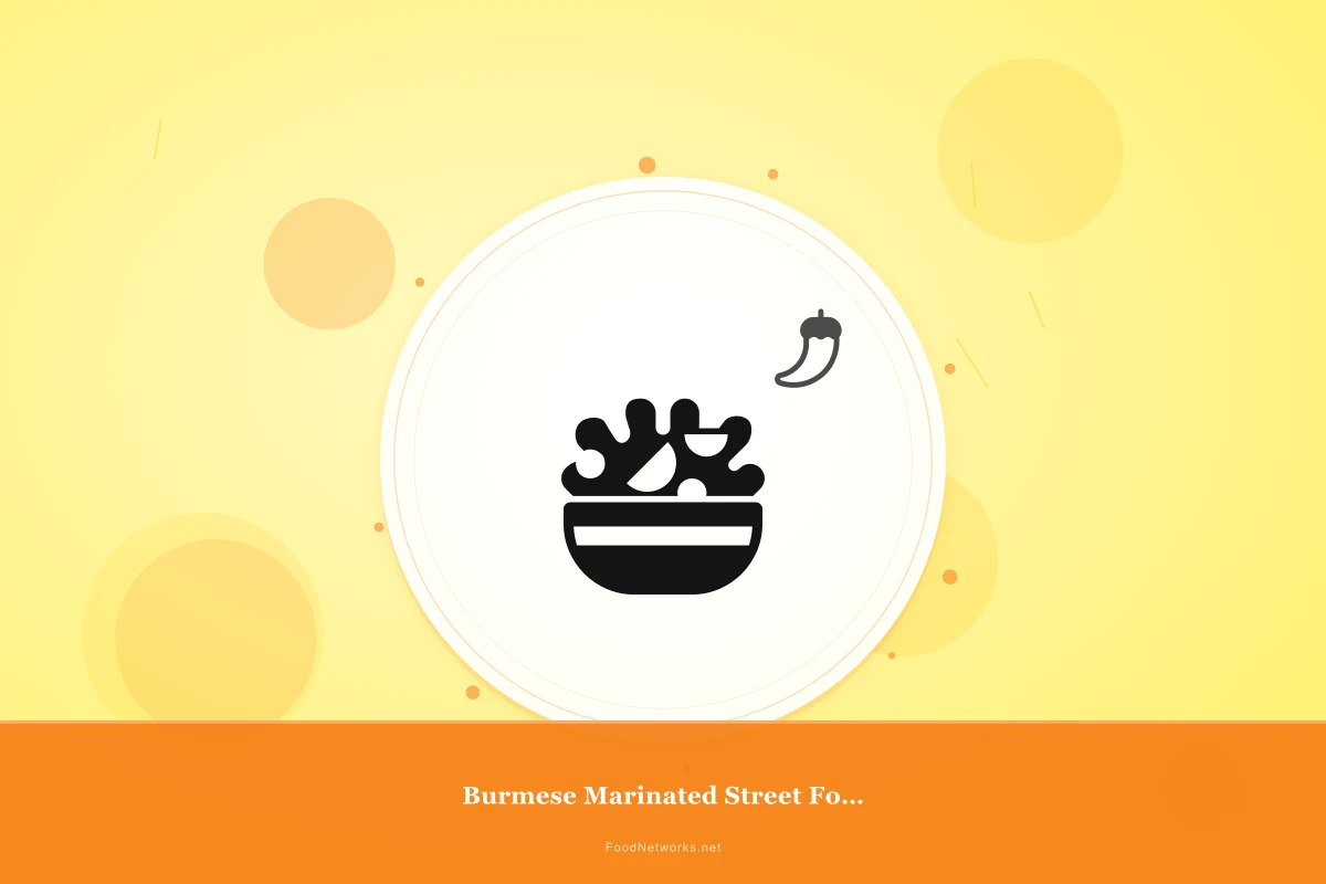 Why This Burmese Marinated Street Food Bowl Recipe Works