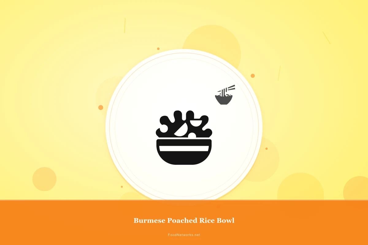 Why This Burmese Poached Rice Bowl Recipe Works