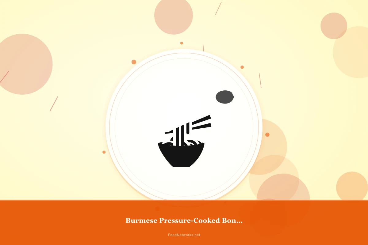 Why This Burmese Pressure-Cooked Bone Broth Recipe Works