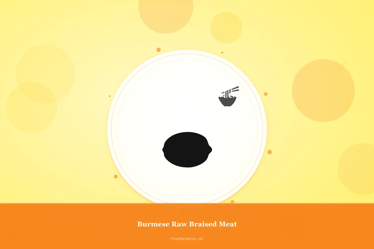 Why This Burmese Raw Braised Meat Recipe Works