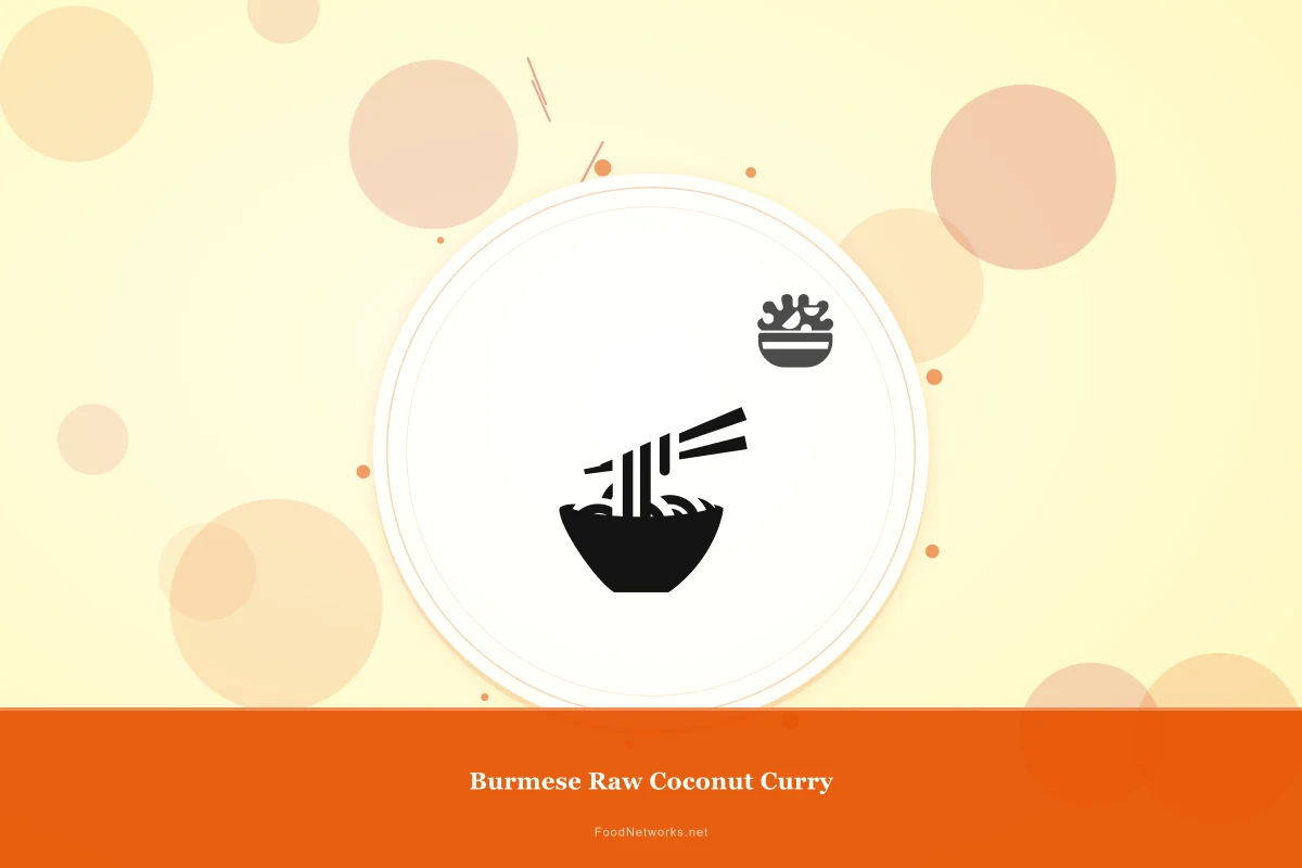 Why This Burmese Raw Coconut Curry Recipe Works