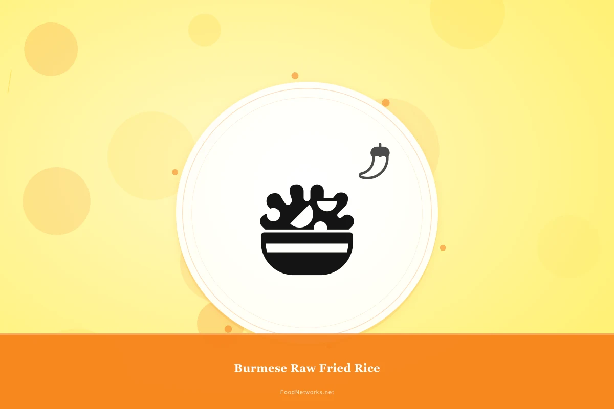 Why This Burmese Raw Fried Rice Recipe Works