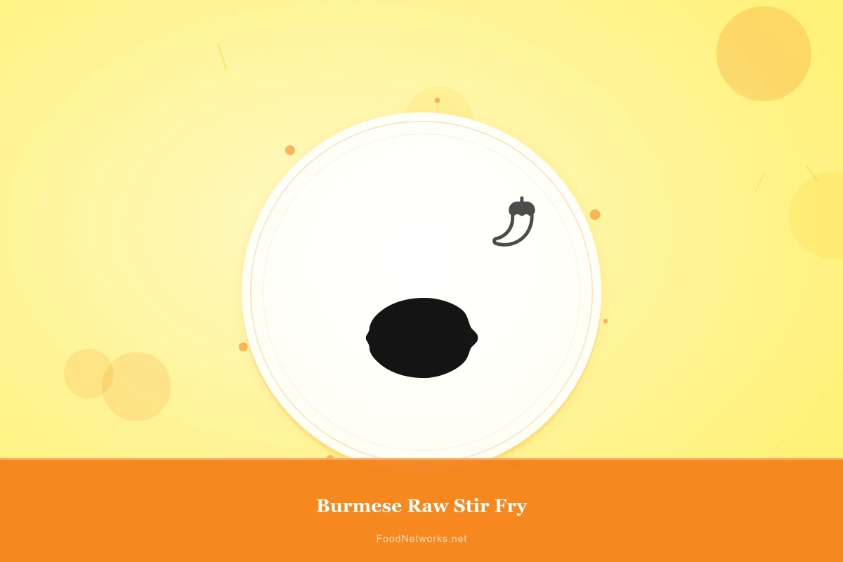Why This Burmese Raw Stir Fry Recipe Works