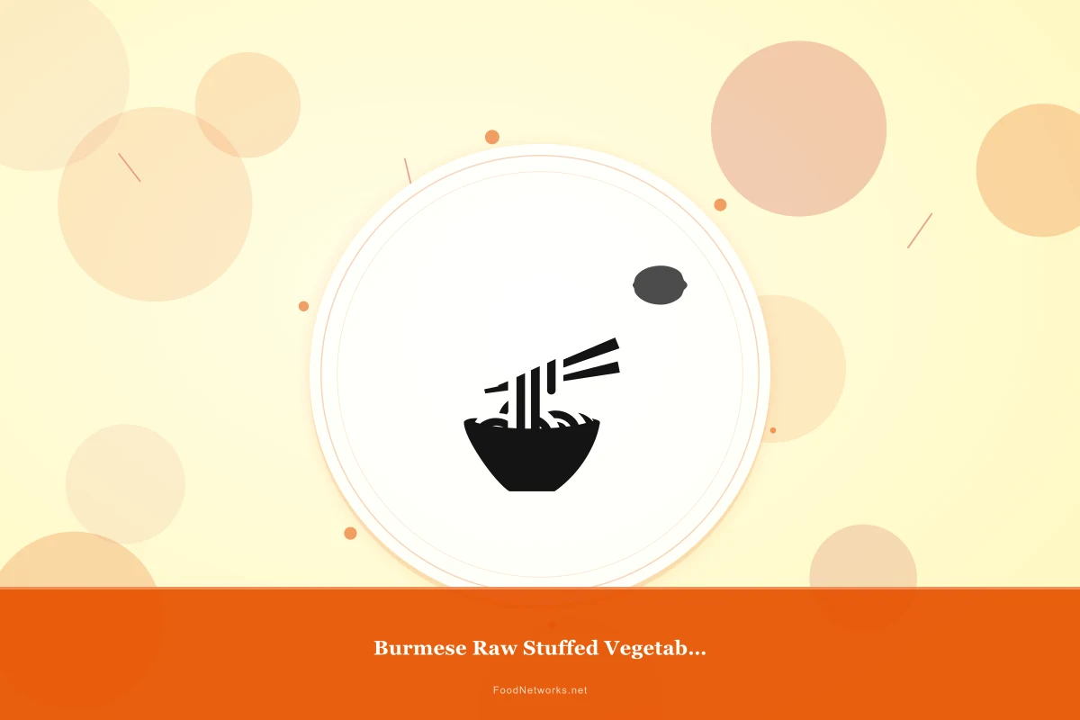 Why This Burmese Raw Stuffed Vegetable Recipe Works
