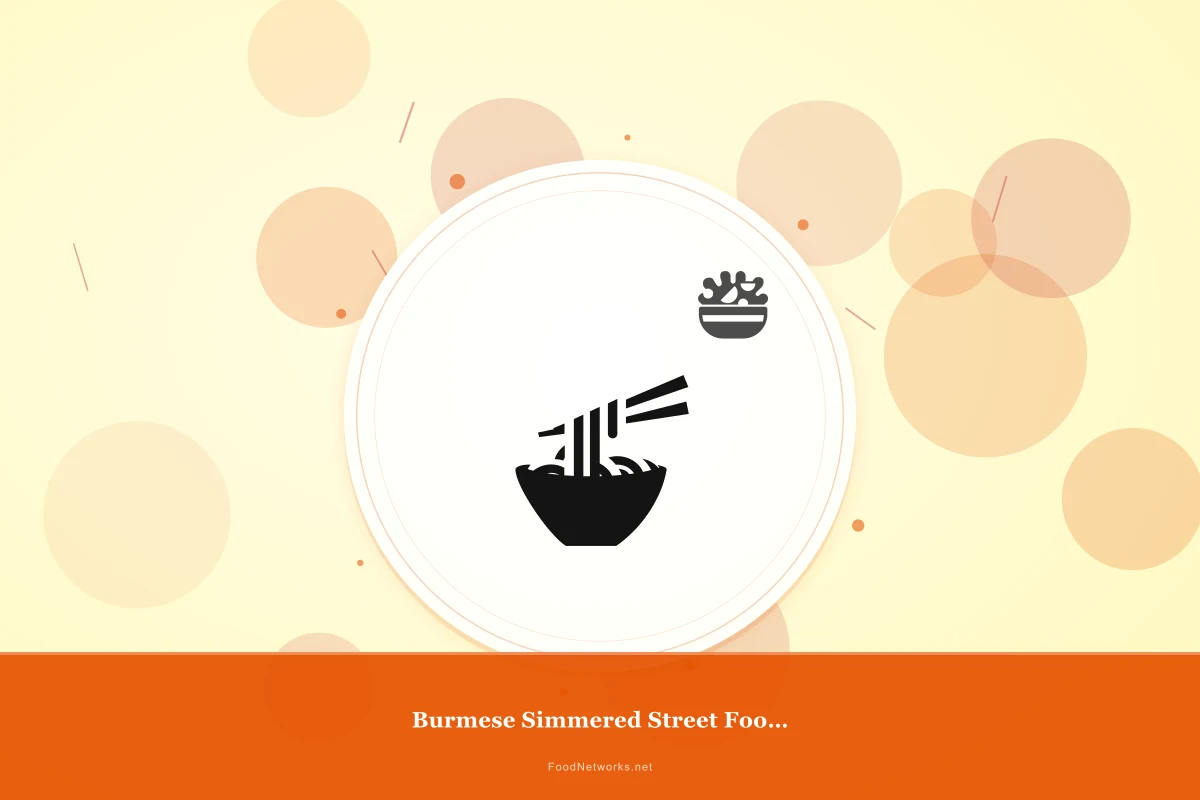 Why This Burmese Simmered Street Food Bowl Recipe Works