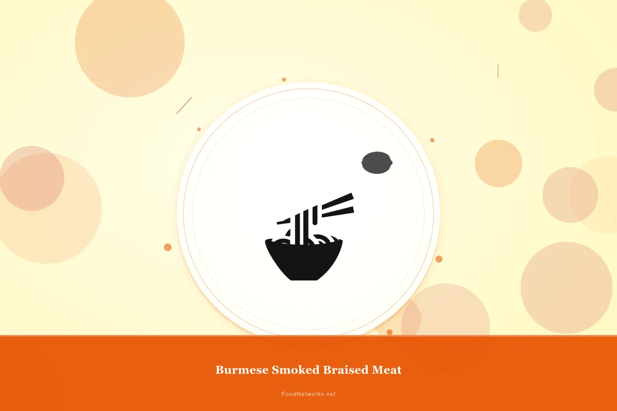 Why This Burmese Smoked Braised Meat Recipe Works