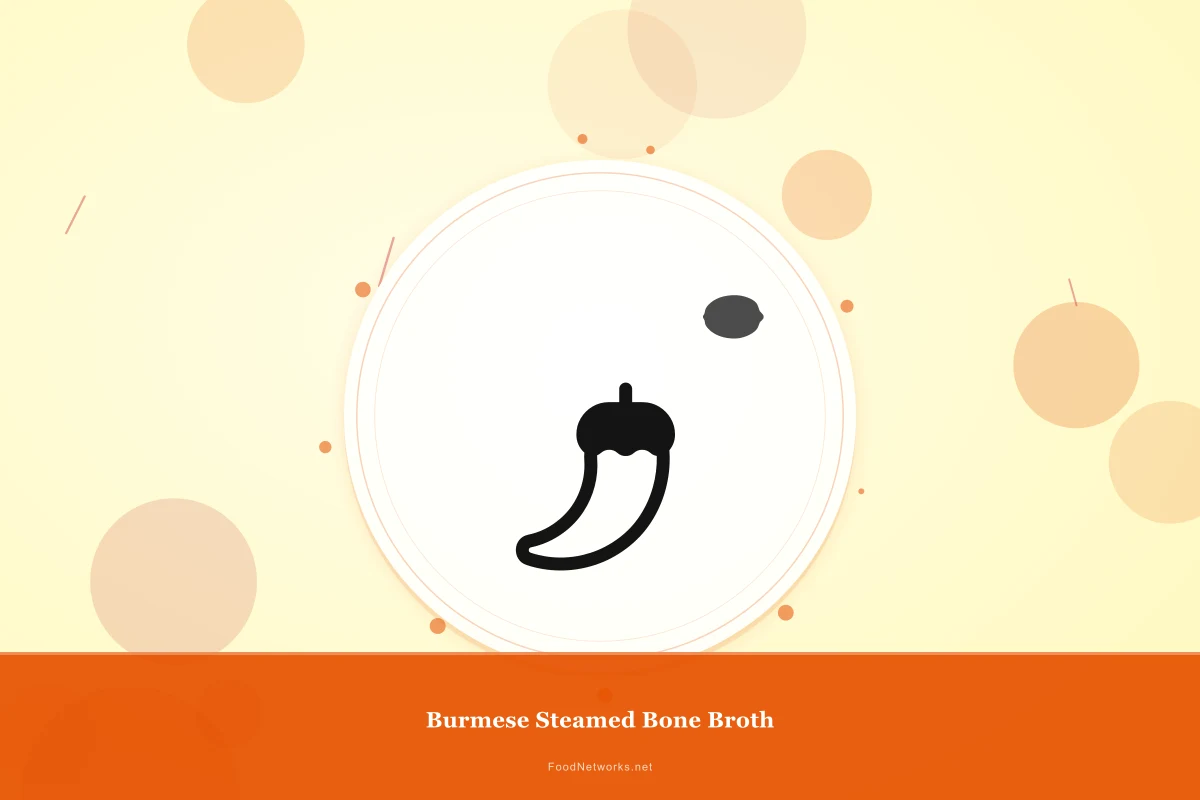 Why This Burmese Steamed Bone Broth Recipe Works