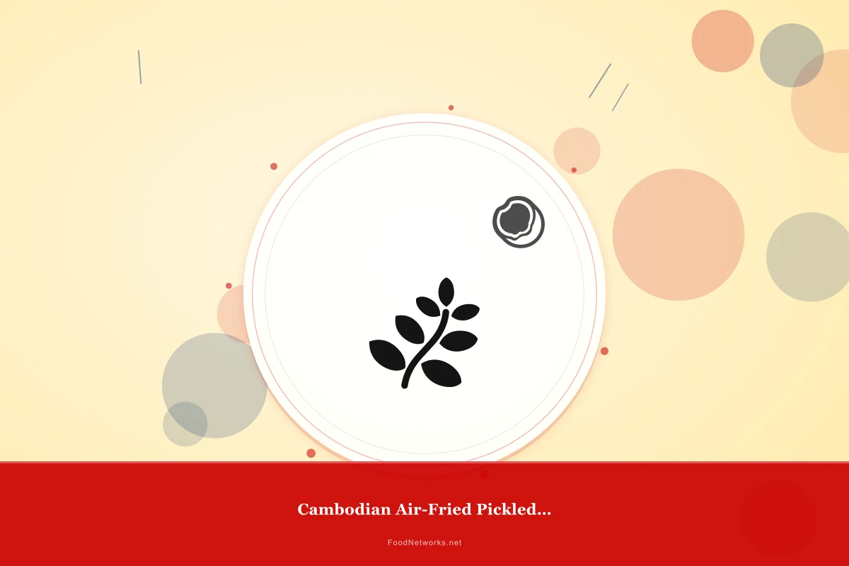 Why This Cambodian Air-Fried Pickled Condiment Recipe Works