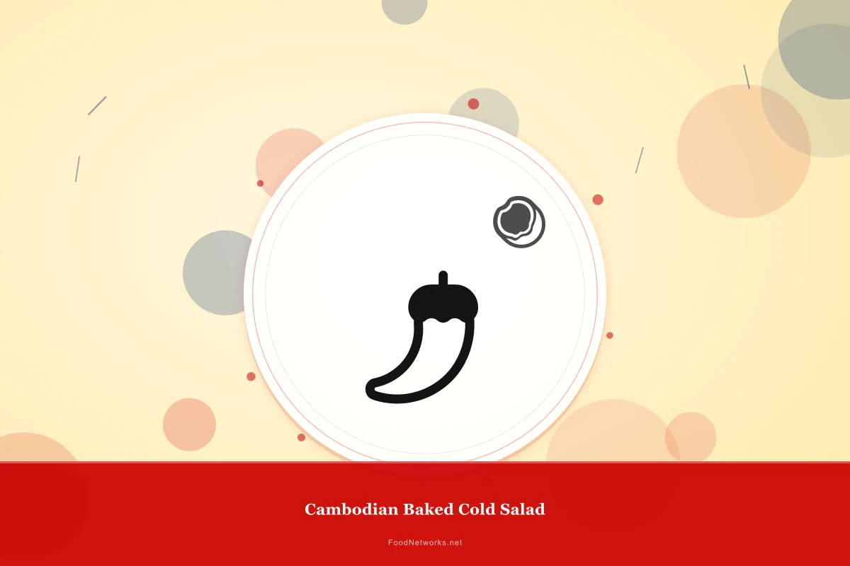 Why This Cambodian Baked Cold Salad Recipe Works