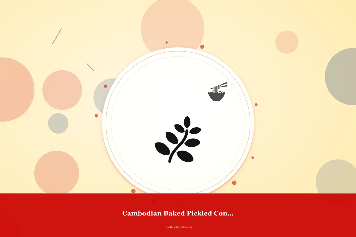 Why This Cambodian Baked Pickled Condiment Recipe Works