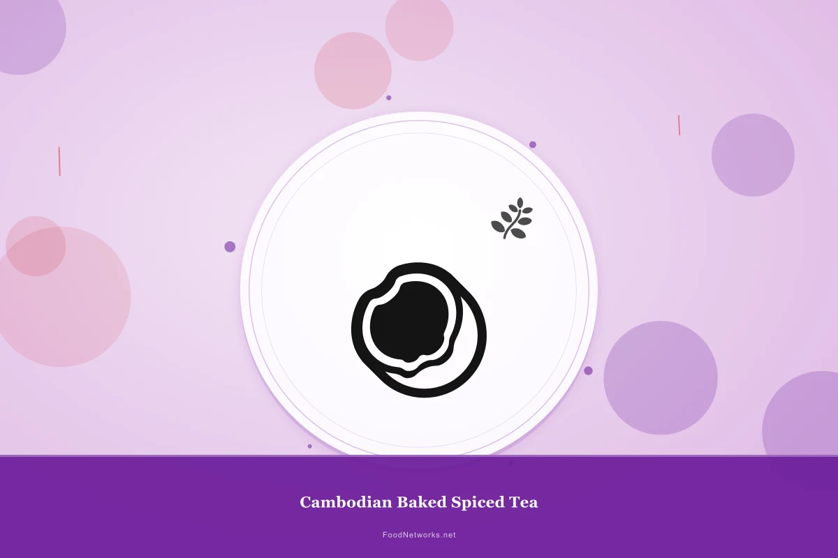 Why This Cambodian Baked Spiced Tea Recipe Works