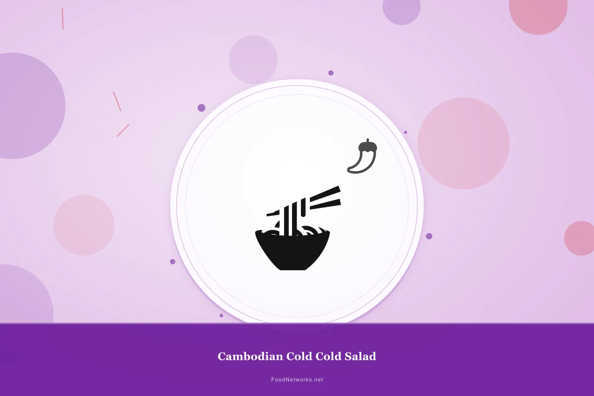 Why This Cambodian Cold Cold Salad Recipe Works