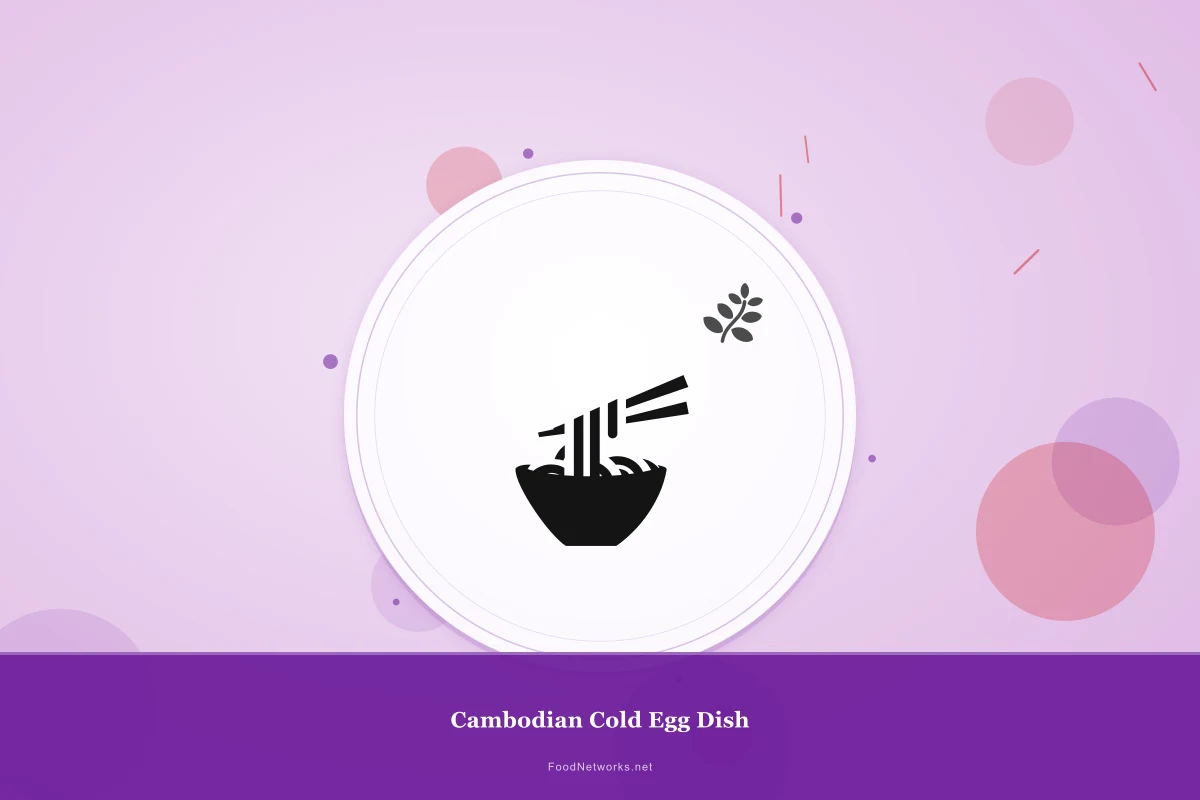 Why This Cambodian Cold Egg Dish Recipe Works