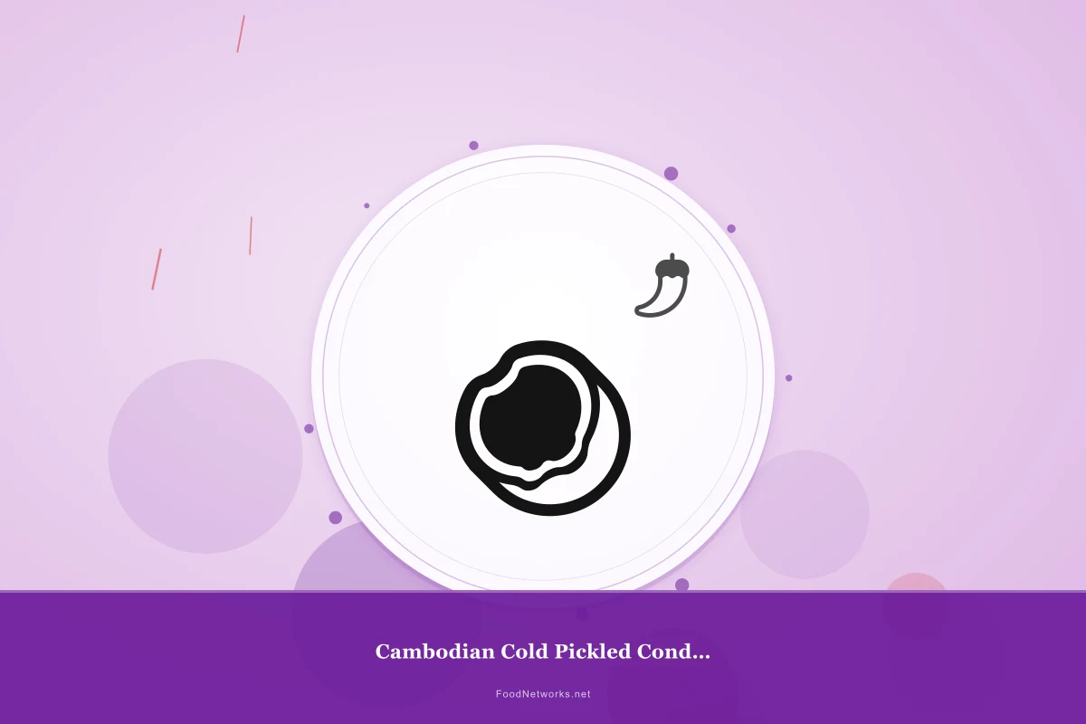 Why This Cambodian Cold Pickled Condiment Recipe Works
