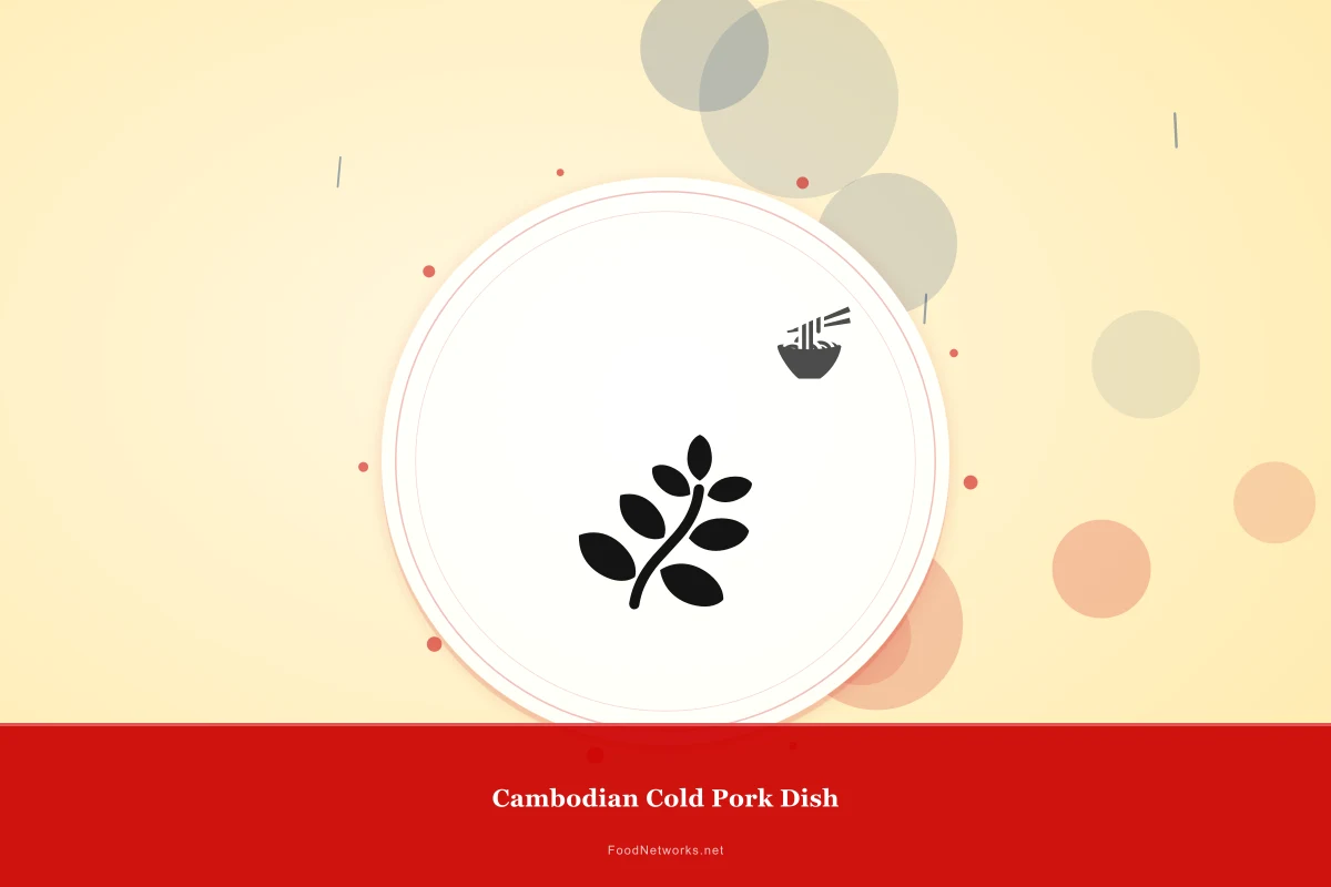 Why This Cambodian Cold Pork Dish Recipe Works