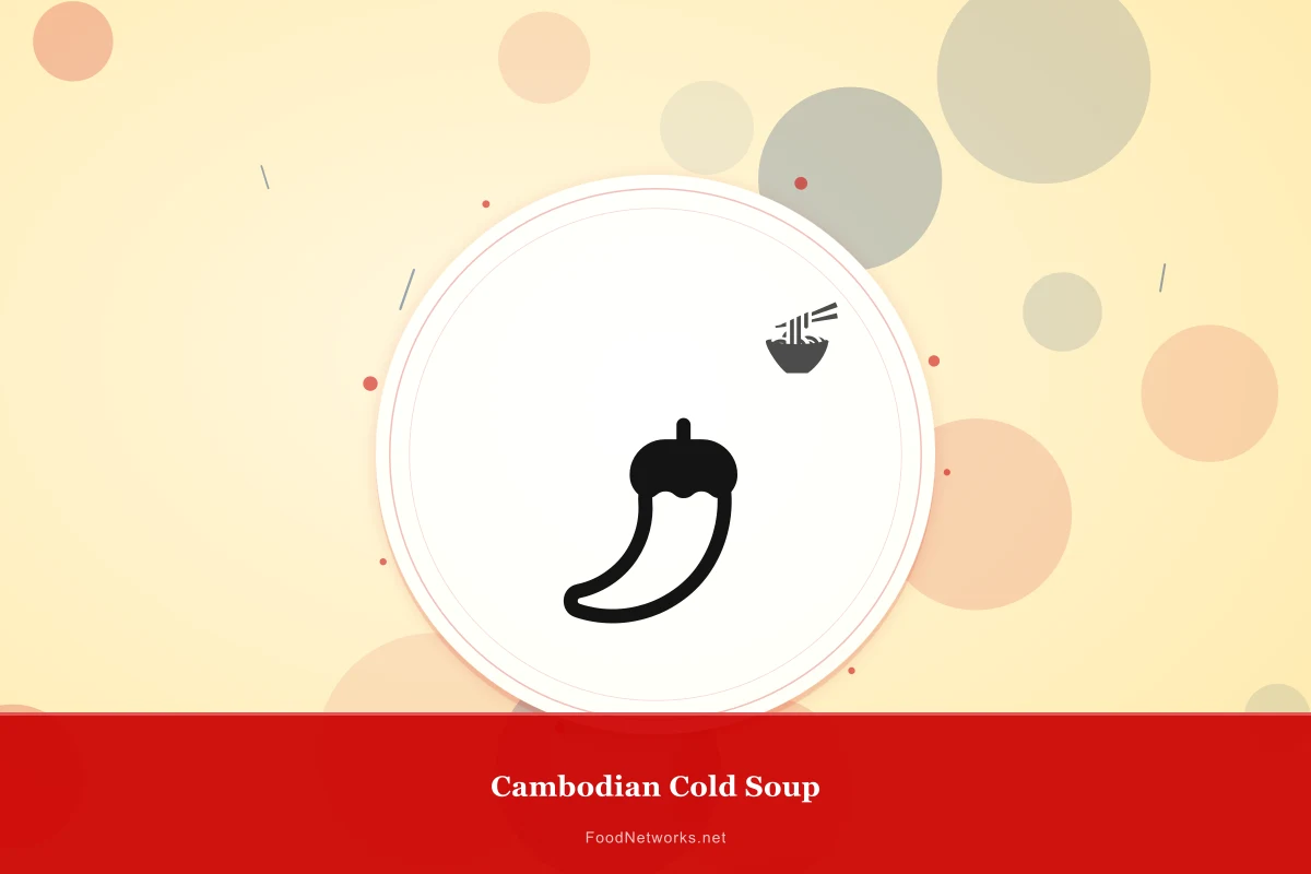 Why This Cambodian Cold Soup Recipe Works