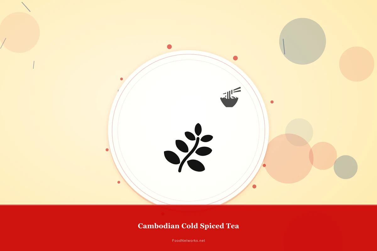Why This Cambodian Cold Spiced Tea Recipe Works