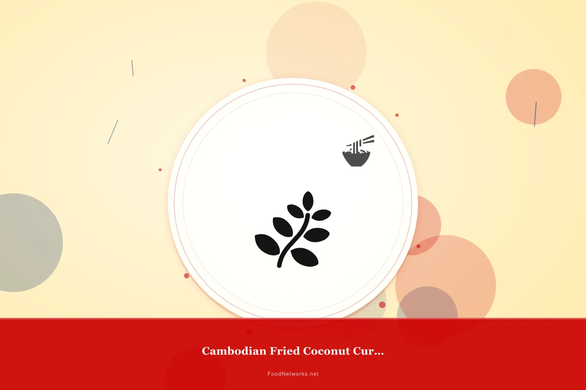 Why This Cambodian Fried Coconut Curry Recipe Works