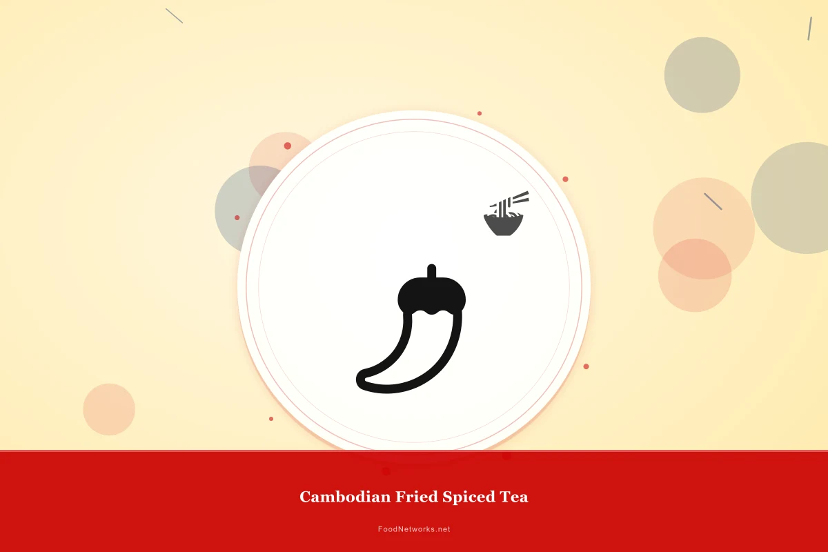Why This Cambodian Fried Spiced Tea Recipe Works