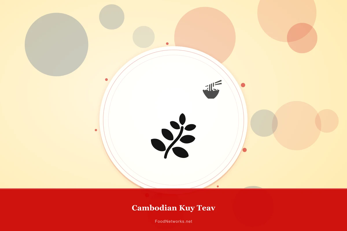 Why This Cambodian Kuy Teav Recipe Works