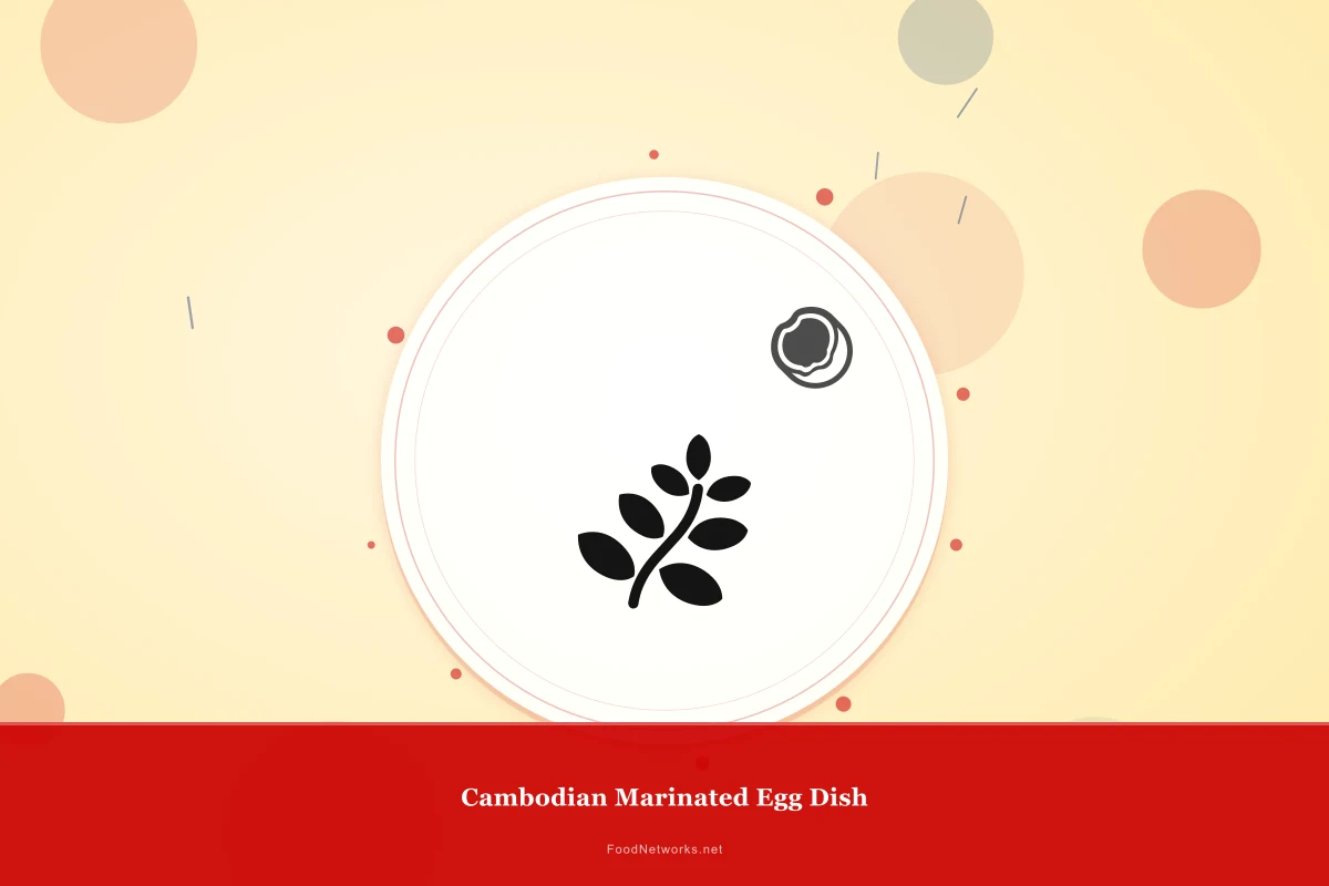 Why This Cambodian Marinated Egg Dish Recipe Works