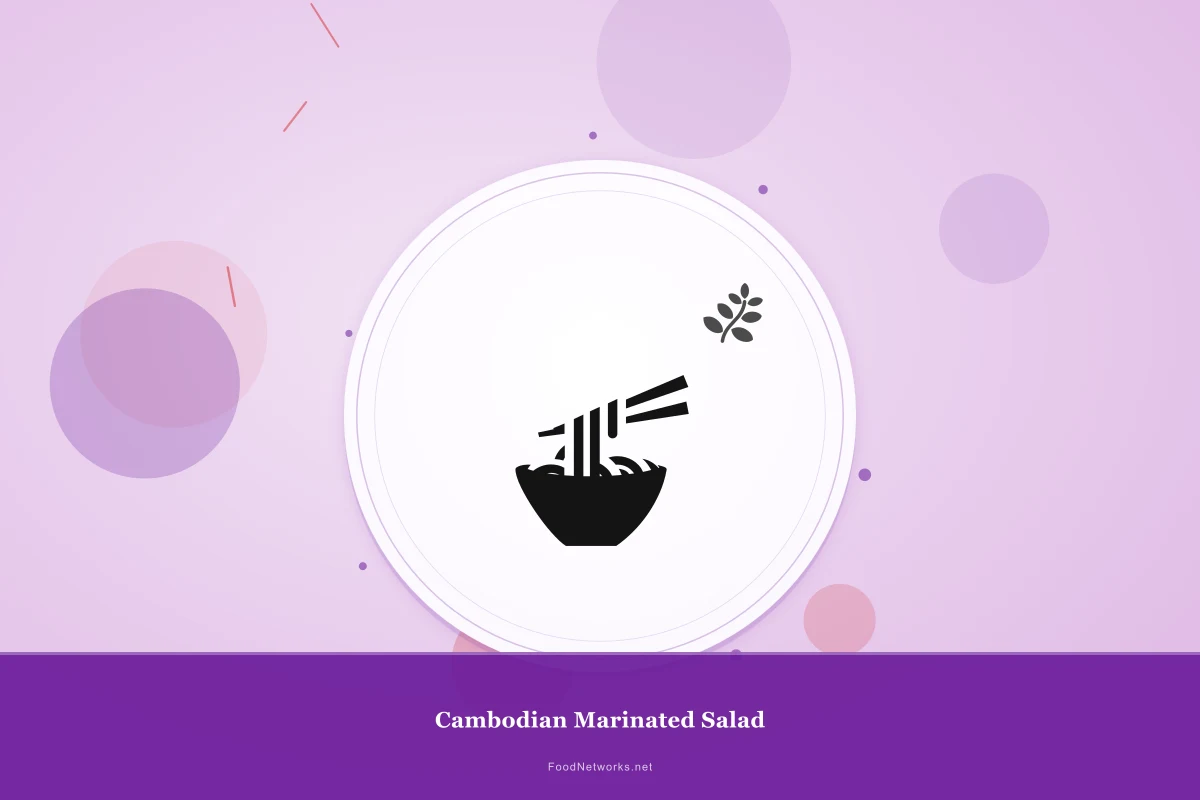 Why This Cambodian Marinated Salad Recipe Works
