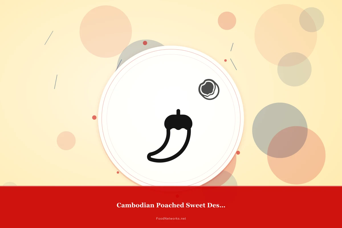 Why This Cambodian Poached Sweet Dessert Recipe Works