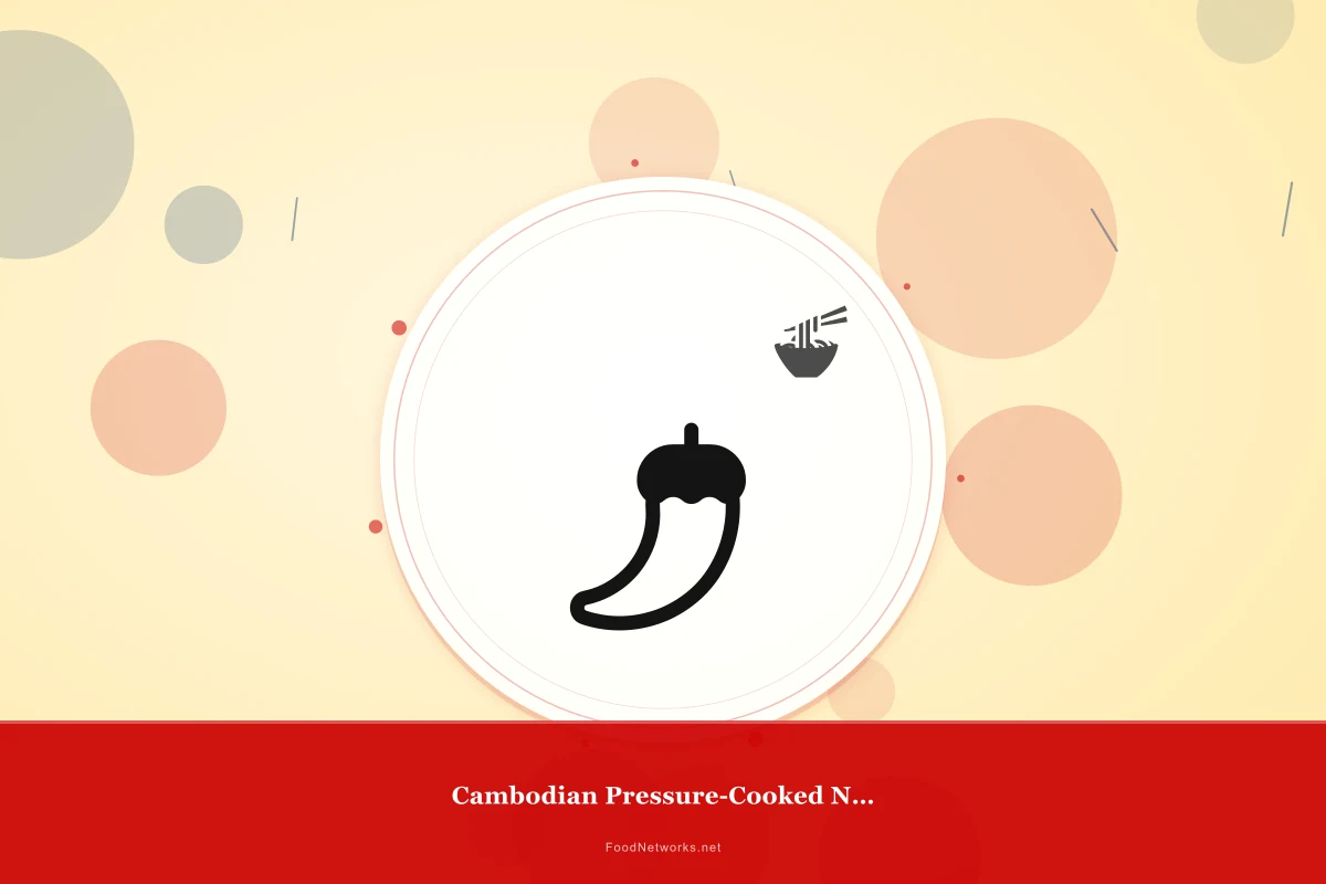 Why This Cambodian Pressure-Cooked Noodles Recipe Works