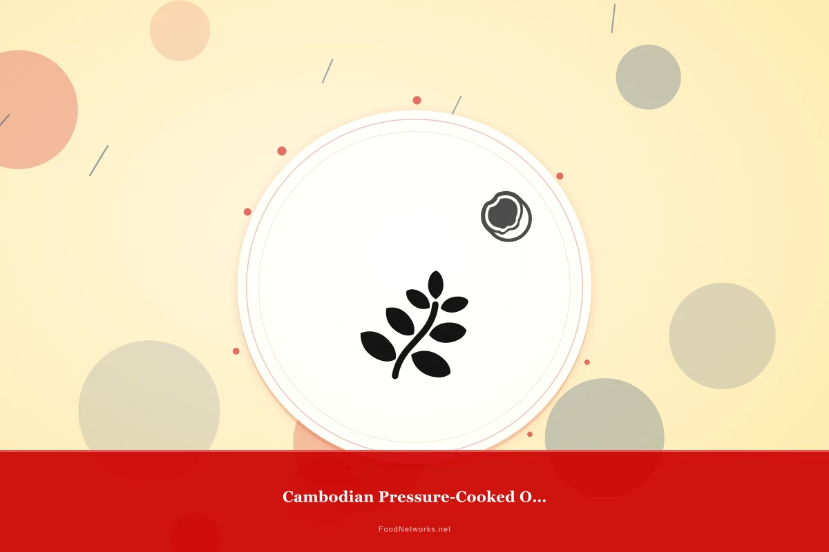 Why This Cambodian Pressure-Cooked One Pot Meal Recipe Works
