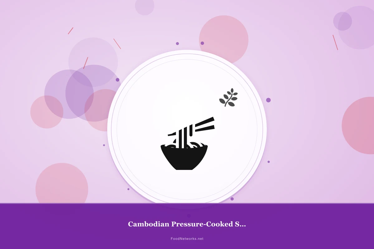 Why This Cambodian Pressure-Cooked Sweet Dessert Recipe Works