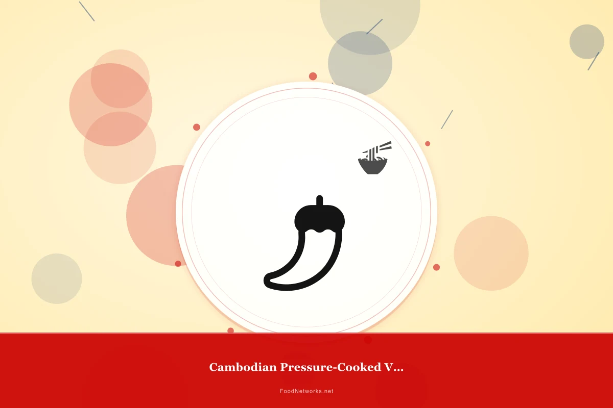 Why This Cambodian Pressure-Cooked Vegetable Dish Recipe Works