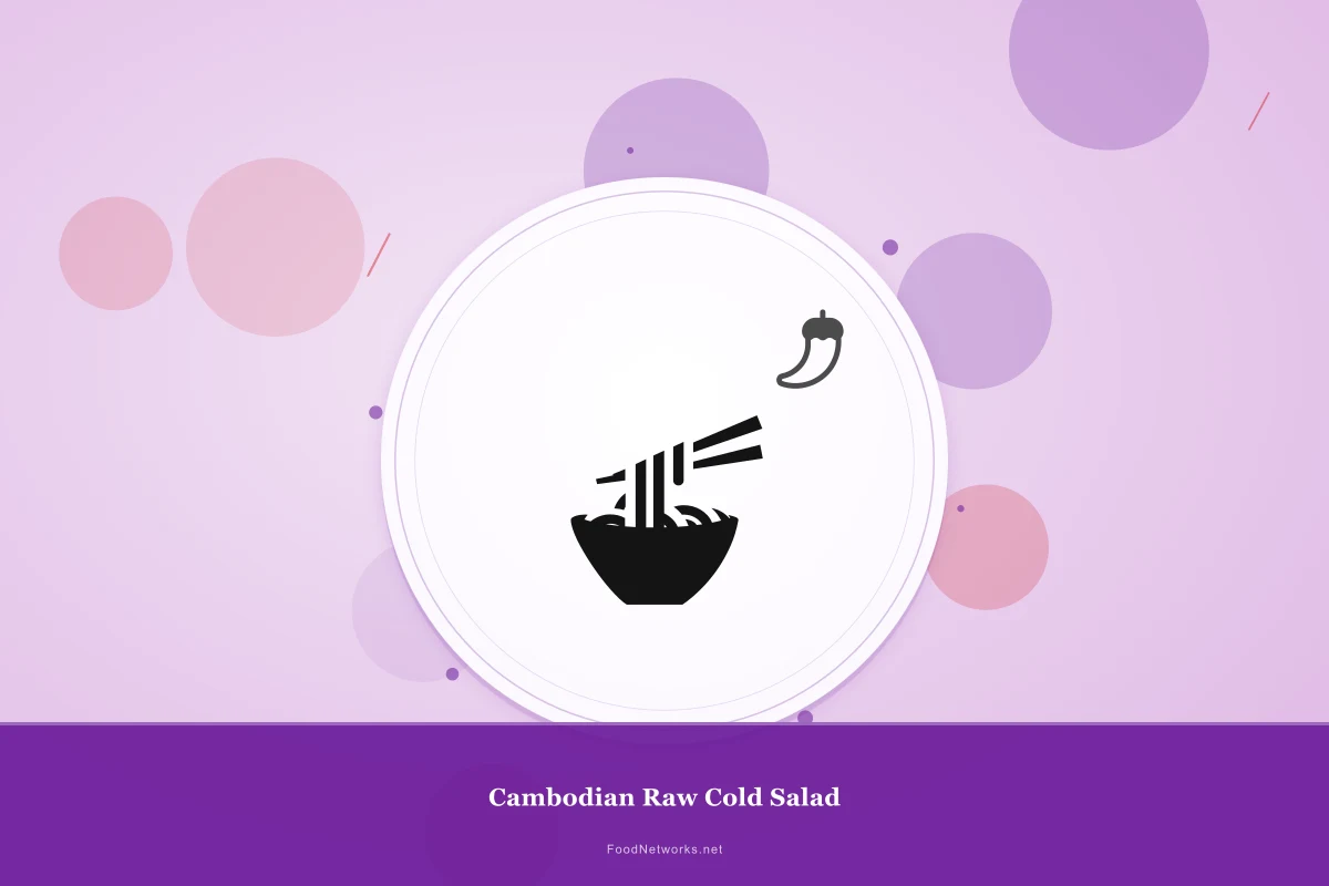 Why This Cambodian Raw Cold Salad Recipe Works
