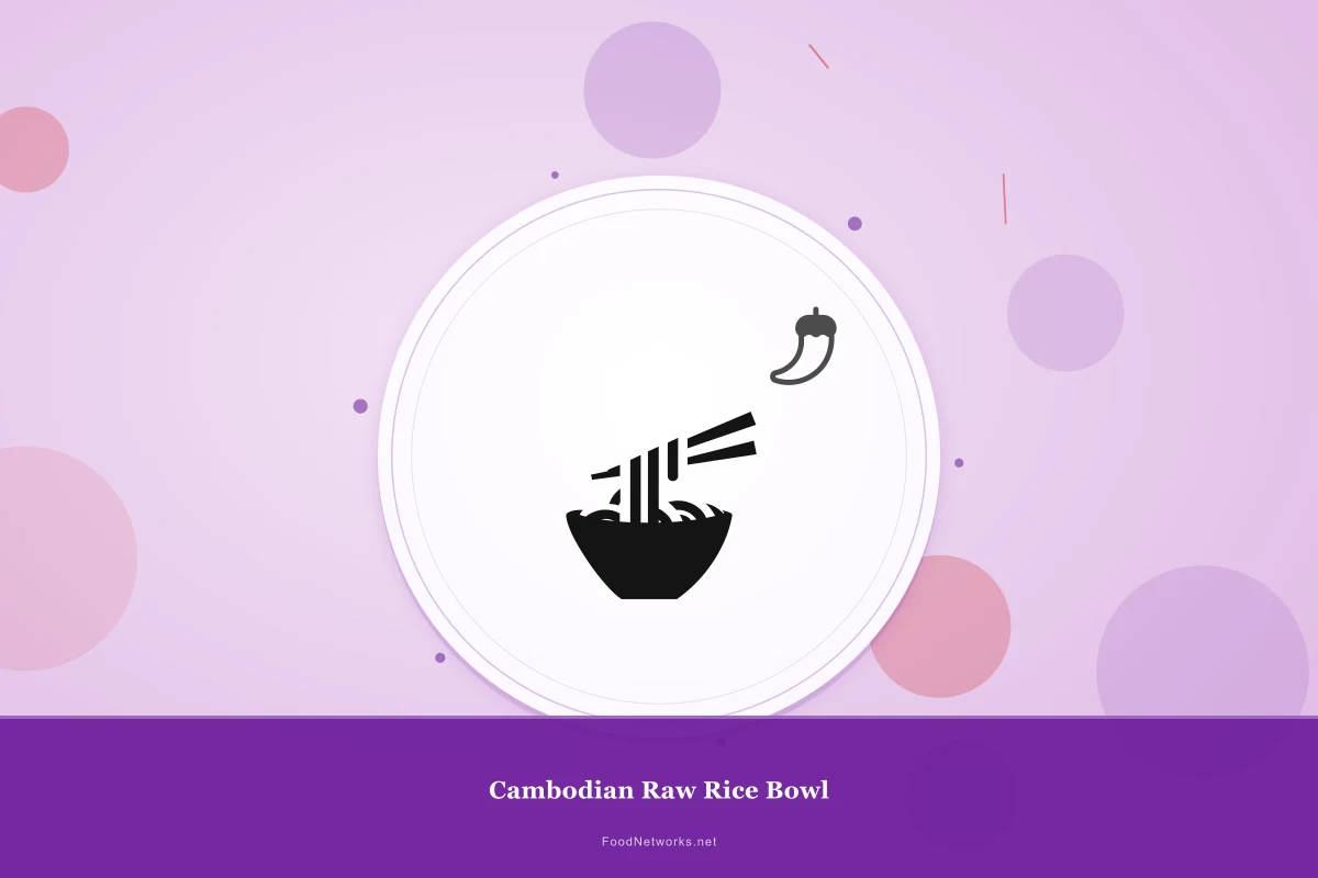 Why This Cambodian Raw Rice Bowl Recipe Works