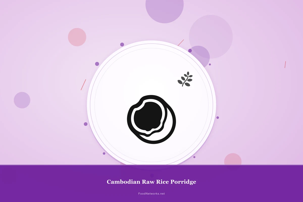 Why This Cambodian Raw Rice Porridge Recipe Works
