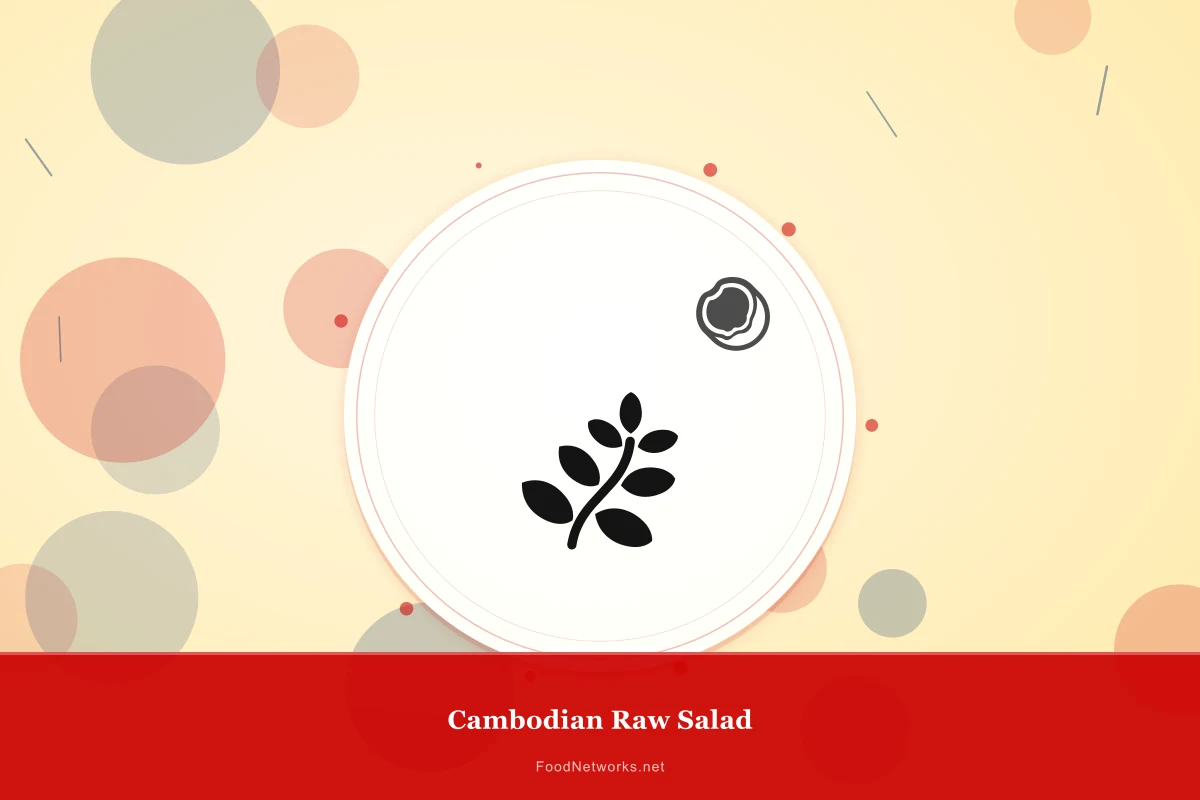 Why This Cambodian Raw Salad Recipe Works