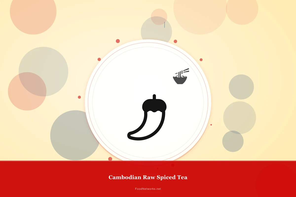 Why This Cambodian Raw Spiced Tea Recipe Works