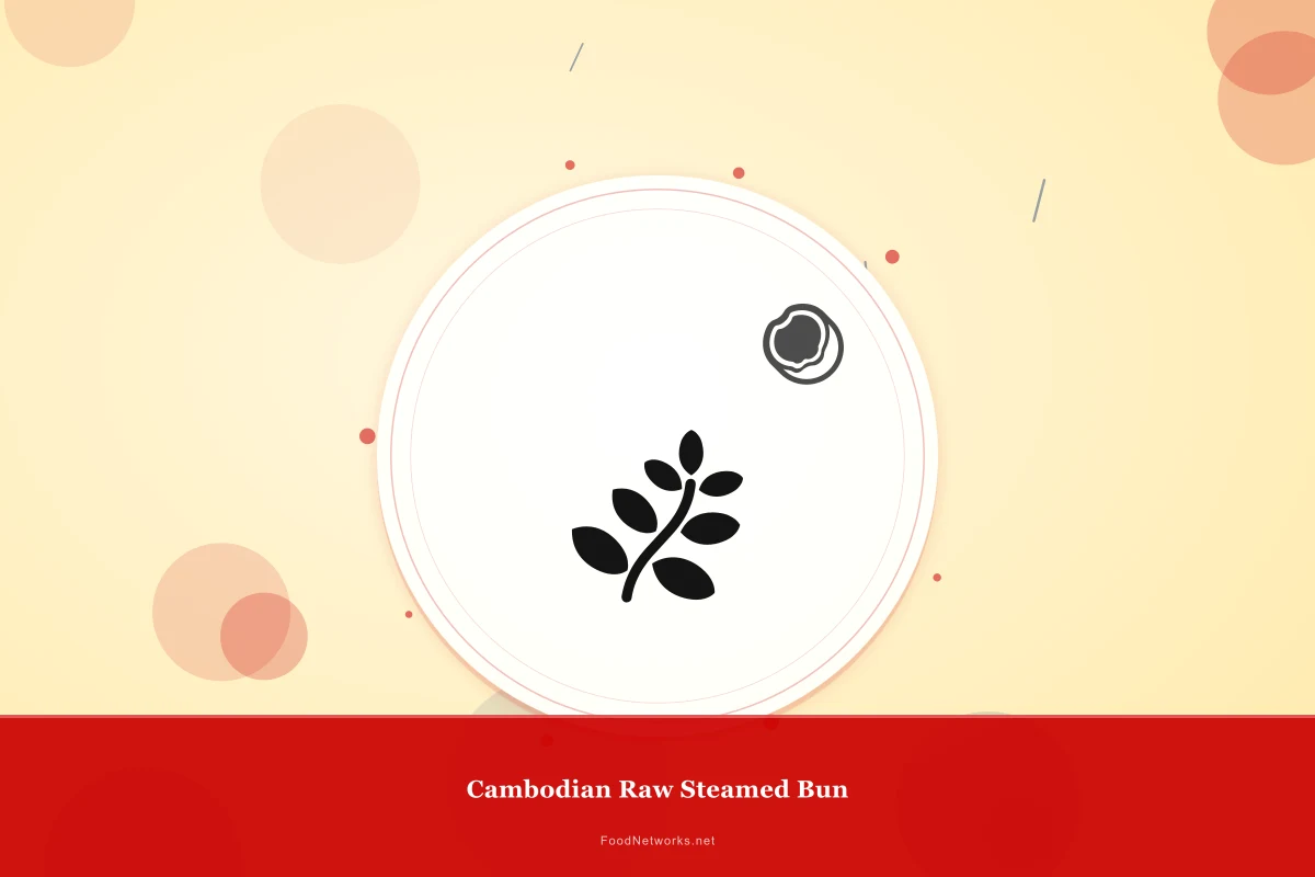 Why This Cambodian Raw Steamed Bun Recipe Works