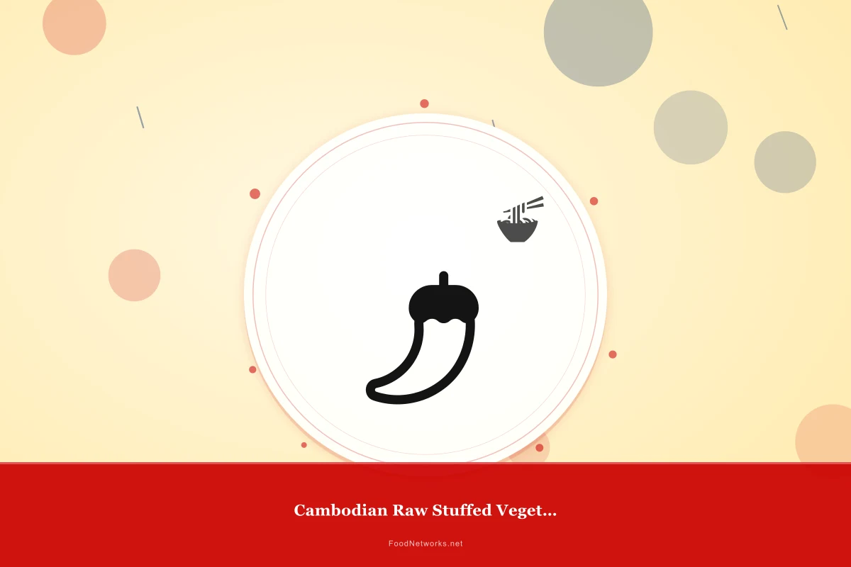 Why This Cambodian Raw Stuffed Vegetable Recipe Works