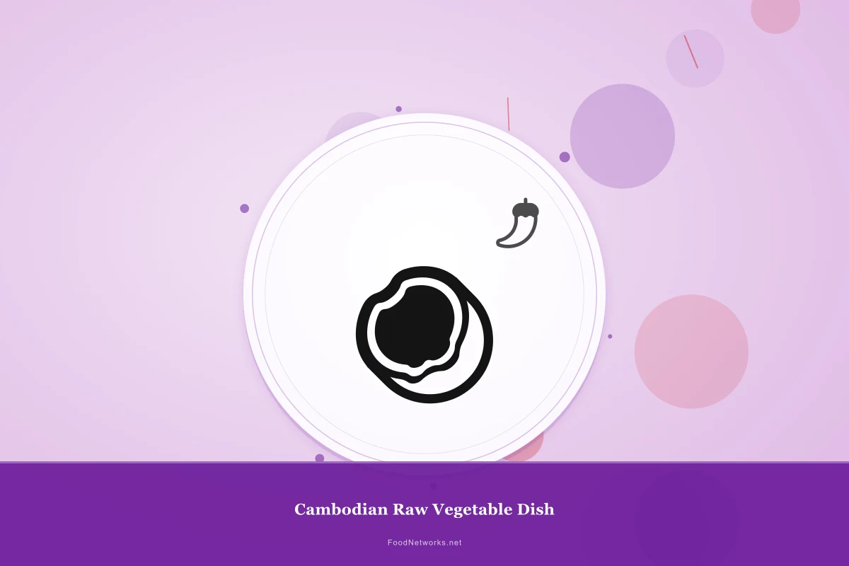 Why This Cambodian Raw Vegetable Dish Recipe Works