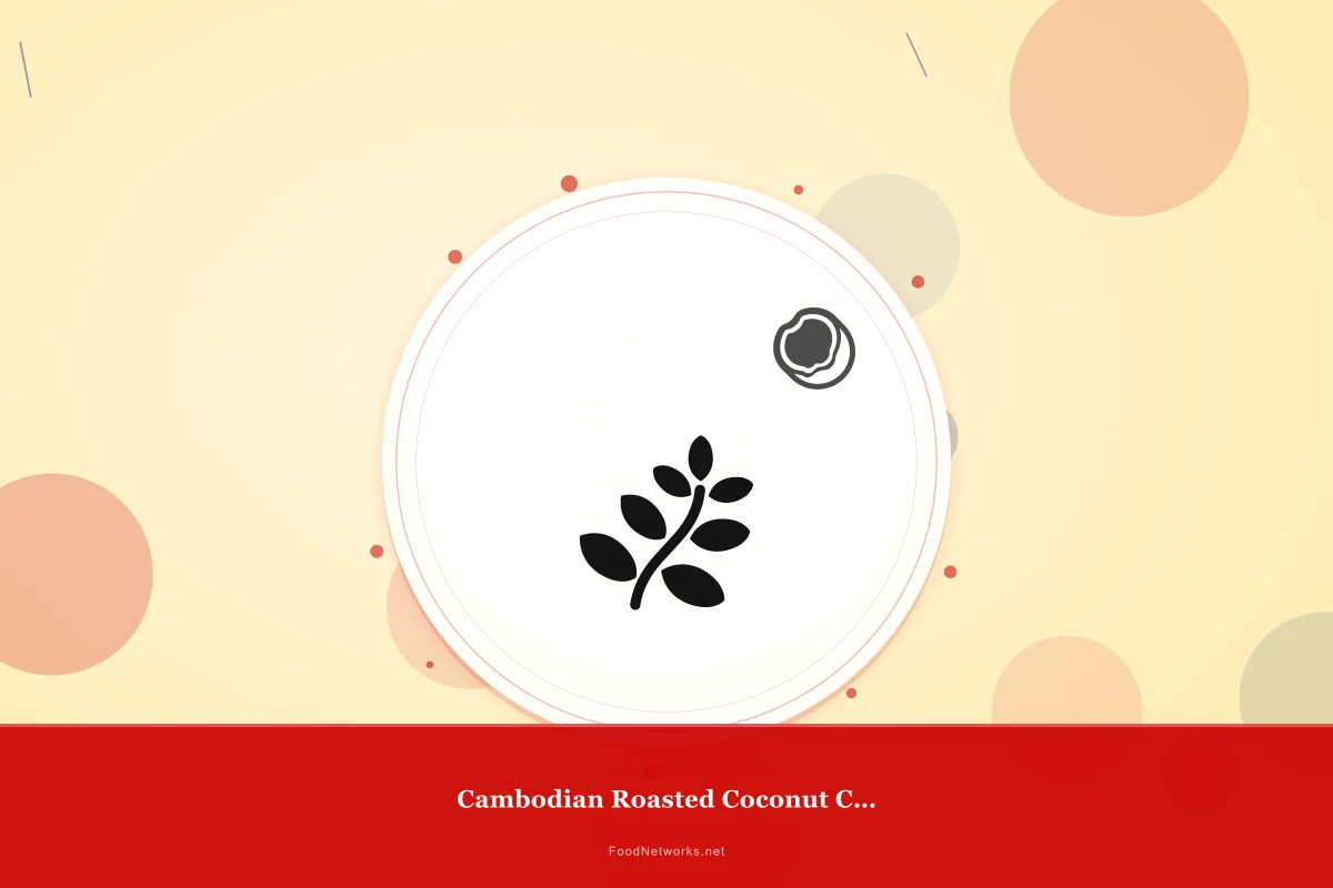 Why This Cambodian Roasted Coconut Curry Recipe Works