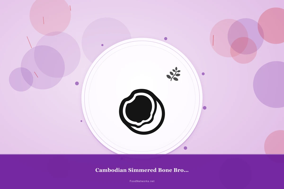 Why This Cambodian Simmered Bone Broth Recipe Works
