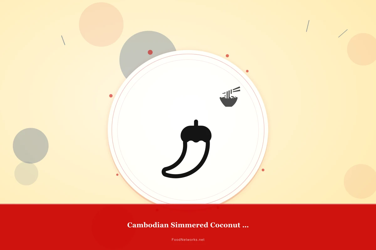Why This Cambodian Simmered Coconut Curry Recipe Works