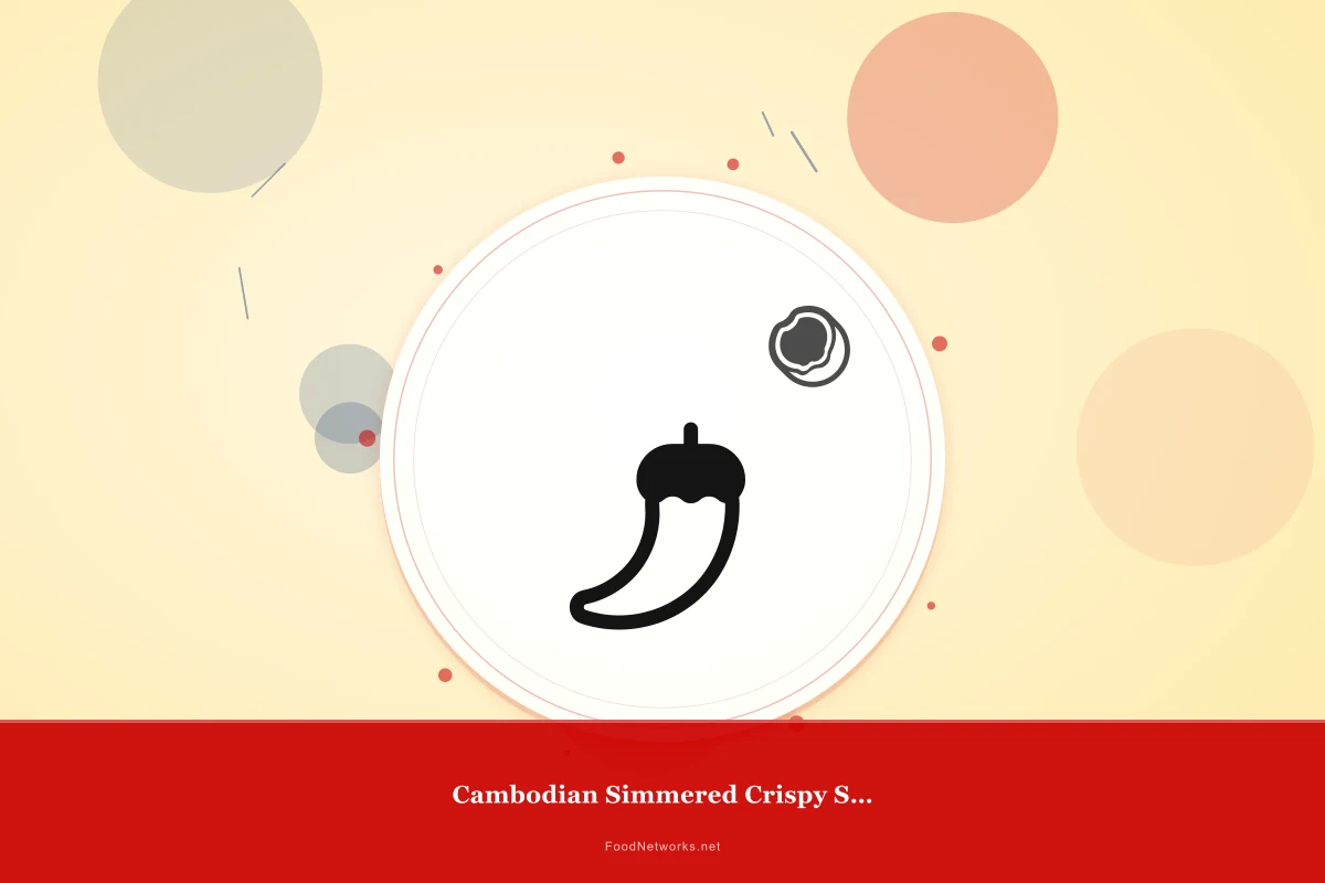 Why This Cambodian Simmered Crispy Snack Recipe Works