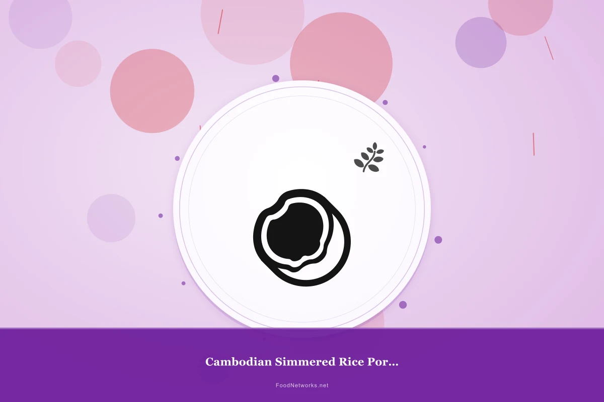 Why This Cambodian Simmered Rice Porridge Recipe Works