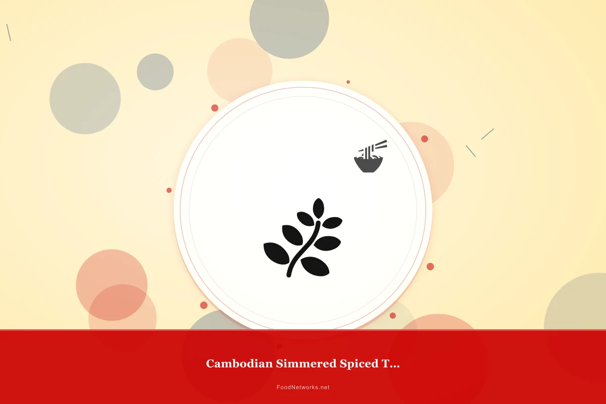 Why This Cambodian Simmered Spiced Tea Recipe Works