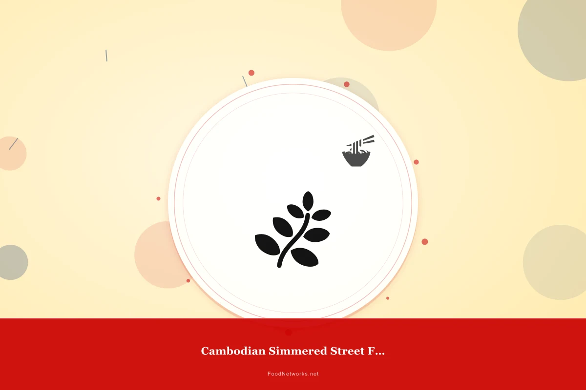 Why This Cambodian Simmered Street Food Bowl Recipe Works