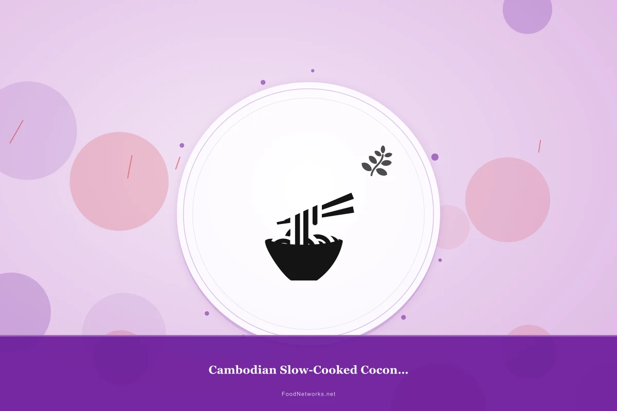 Why This Cambodian Slow-Cooked Coconut Curry Recipe Works